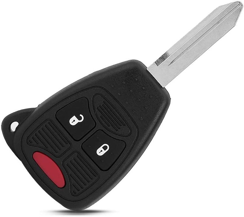 حالة مفتاح التحكم عن بعد بثلاثة أزرار لسيارات دودج أفينجر وكوماندر 200D و300 بتردد 315 ميجاهرتز ورقم الشريحة 05175786AA - Image 1